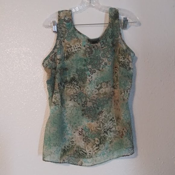Lane Bryant women's size 14\16 multicolored blouse - Picture 1 of 10